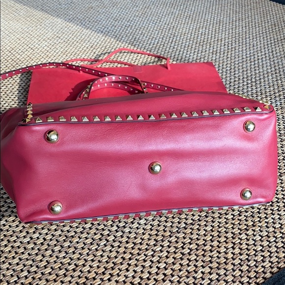 Valentino Rockstud Calfskin Medium Bag NWOT - Picture 5 of 14